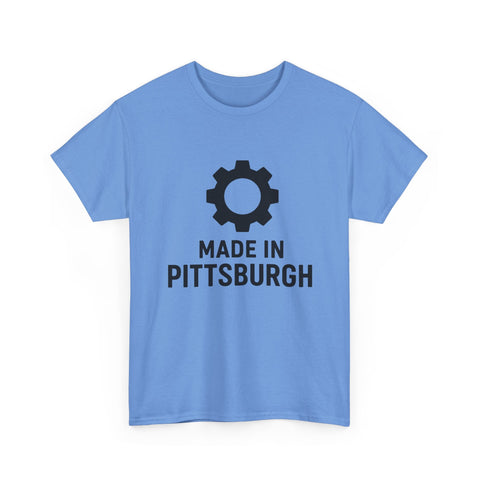 Made in Pittsburgh - Unisex Heavy Cotton Tee T-Shirt - YinzerShop