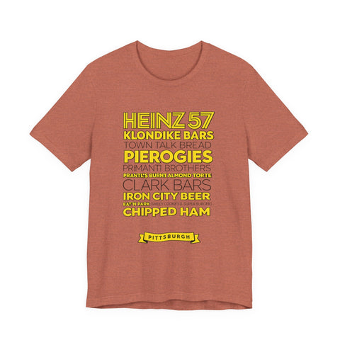 Made in the Burgh - Unisex Jersey Short Sleeve Tee T-Shirt - YinzerShop