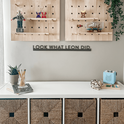 Magnetic Bar Sign - Custom Name Sign | Steel Wall Decor & Display Artwork Magnet Wall Decor - YinzerShop