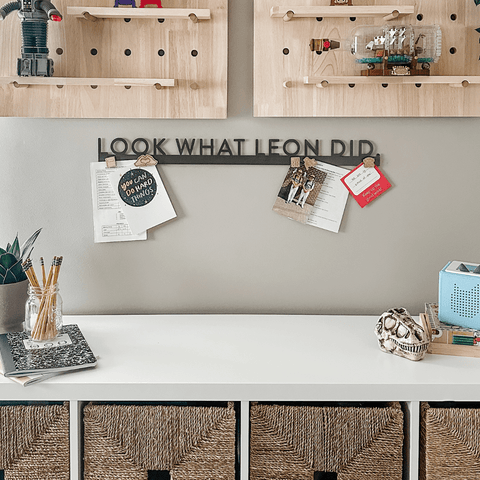 Magnetic Bar Sign - Custom Name Sign | Steel Wall Decor & Display Artwork Magnet Wall Decor - YinzerShop
