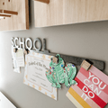 Magnetic Bar Wall Decor – Steel Magnetic Strip Organizer For Papers & Photos Wall Decor - YinzerShop