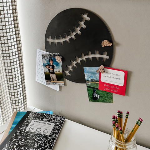 Baseball Magnetic Wall Decor