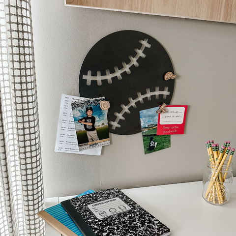 Baseball Magnetic Wall Decor