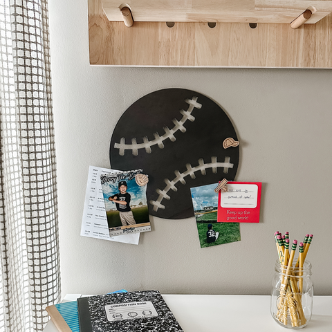 Baseball Magnetic Wall Decor