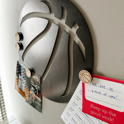 Basketball Magnetic Wall Decor