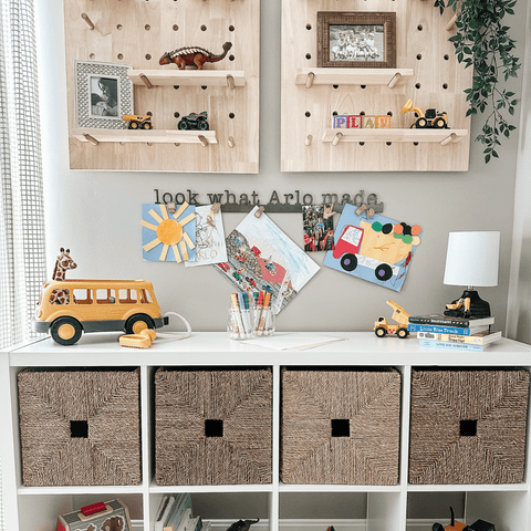 Magnetic Display Bar - Custom Name Sign Steel Magnetic Strip | Personalized Wall Decor Wall Decor - YinzerShop