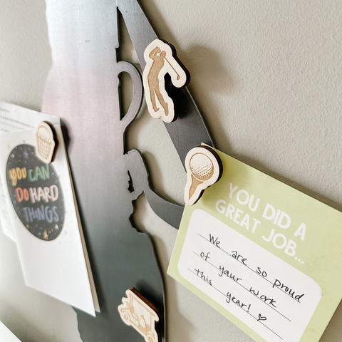 Golf Magnetic Wall Decor