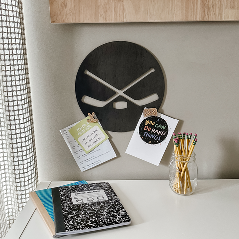 Hockey Magnetic Wall Decor