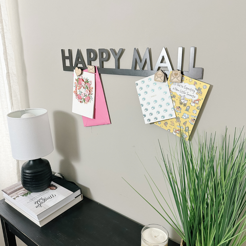 Happy Mail Bar Wall Decor