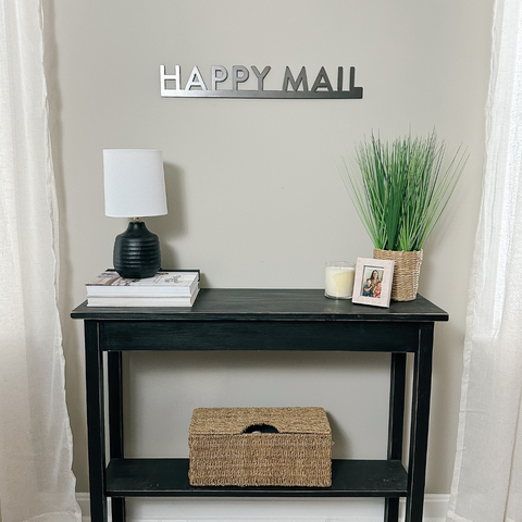 Happy Mail Bar Wall Decor