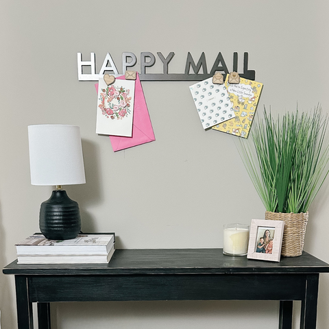 Happy Mail Bar Wall Decor
