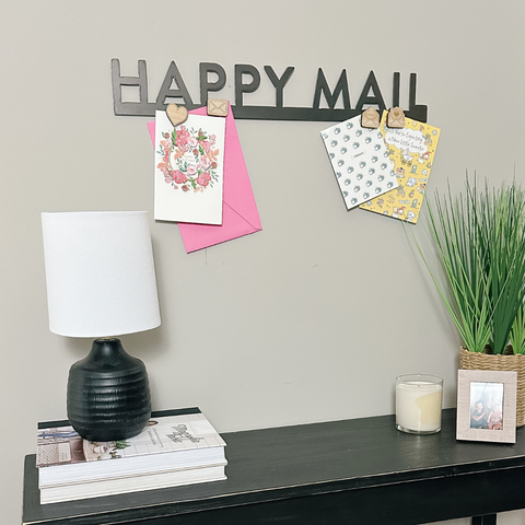 Happy Mail Bar Wall Decor