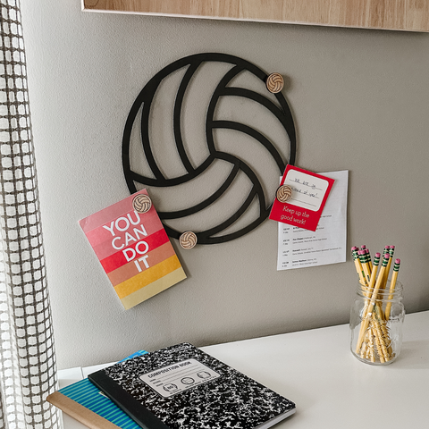 Volleyball Magnetic Wall Decor