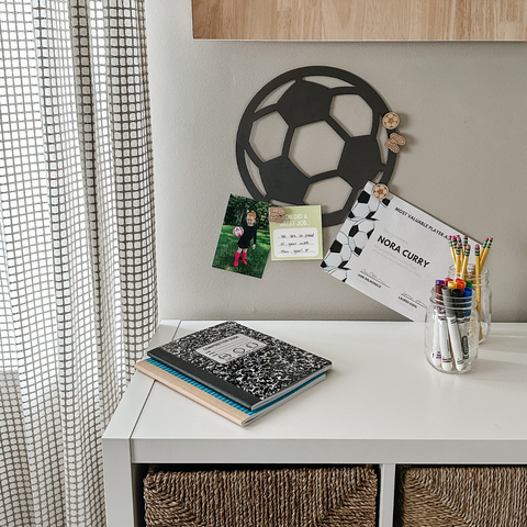 Soccer Magnetic Wall Decor