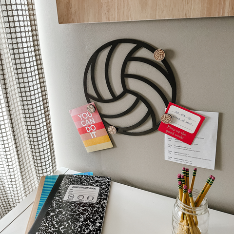 Volleyball Magnetic Wall Decor