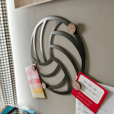 Volleyball Magnetic Wall Decor