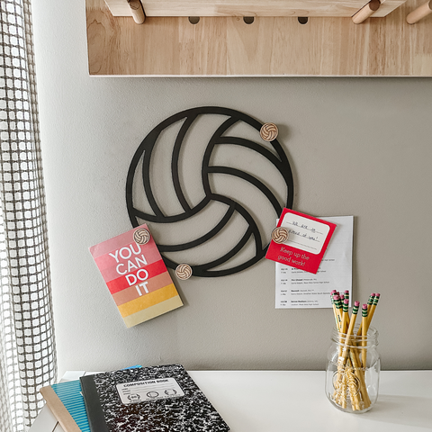 Volleyball Magnetic Wall Decor