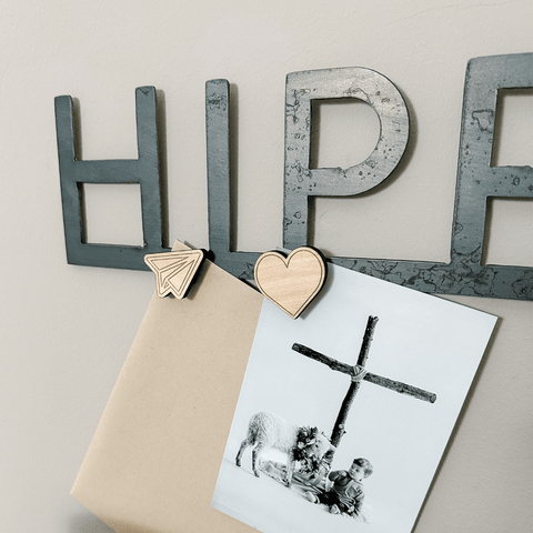 Magnetic Wall Decor - Hippity Hop Steel Photo Display Bar for Easter Wall Decor - YinzerShop