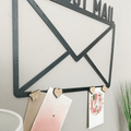 Magnetic Wall Decor - Steel Wall Sign | Mail Holder Decor by KEYSTONE STEEL CO. Wall Decor - YinzerShop