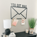 Magnetic Wall Decor - Steel Wall Sign | Mail Holder Decor by KEYSTONE STEEL CO. Wall Decor - YinzerShop