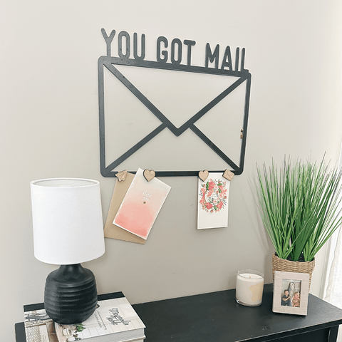 Magnetic Wall Decor - Steel Wall Sign | Mail Holder Decor by KEYSTONE STEEL CO. Wall Decor - YinzerShop