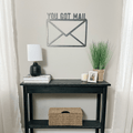 Magnetic Wall Decor - Steel Wall Sign | Mail Holder Decor by KEYSTONE STEEL CO. Wall Decor - YinzerShop