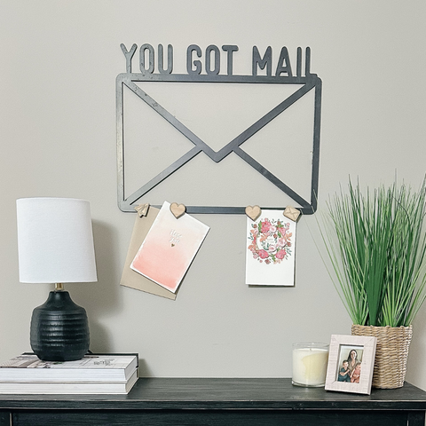 Magnetic Wall Decor - Steel Wall Sign | Mail Holder Decor by KEYSTONE STEEL CO.