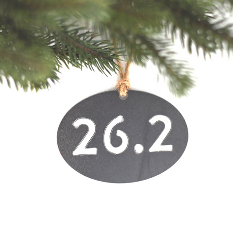 26.2 Full Marathon Ornament