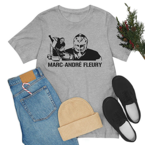 Marc-André Fleury Legend T-Shirt Short Sleeve Tee T-Shirt Printify   
