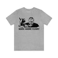 Marc-André Fleury Legend T-Shirt Short Sleeve Tee T-Shirt Printify Athletic Heather S 