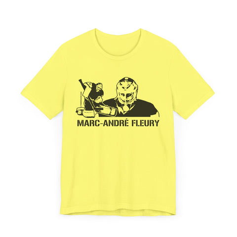 Marc-André Fleury Legend T-Shirt - Unisex bella+canvas 3001 Short Sleeve Tee T-Shirt - YinzerShop