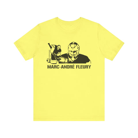 Marc-André Fleury Legend T-Shirt - Unisex bella+canvas 3001 Short Sleeve Tee T-Shirt - YinzerShop