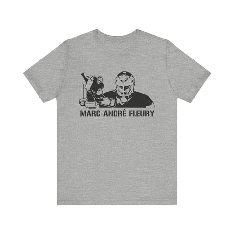 Marc-André Fleury Legend T-Shirt - Unisex bella+canvas 3001 Short Sleeve Tee T-Shirt - YinzerShop