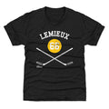 Mario Lemieux T-Shirt – Pittsburgh Hockey Shirt | Kids Crewneck Short Sleeve Tee Kids T-Shirt - YinzerShop