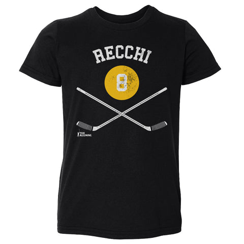 Mark Recchi T-Shirt - Kids Crewneck Short Sleeve Cotton Pittsburgh Sports Shirt Kids Toddler T-Shirt - YinzerShop