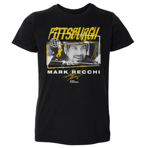 Mark Recchi T-Shirt - Kids Crewneck Short Sleeve Cotton Tee | Pittsburgh Fan Apparel Kids Toddler T-Shirt - YinzerShop