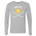 Mark Recchi T-Shirt – Pittsburgh Hockey Shirt | Long Sleeve Cotton Crewneck Tee Men's Long Sleeve T-Shirt - YinzerShop