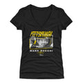 Mark Recchi T-Shirt – Slim Fit V-Neck Short Sleeve Pittsburgh Team Shirt Women's V-Neck T-Shirt - YinzerShop