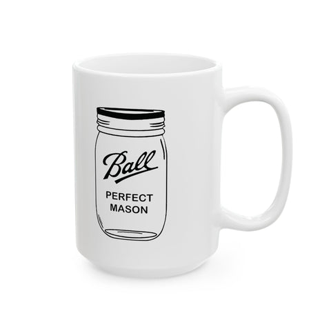 Mason Jar - Coffee Mugs (11oz, 15oz) Mug - YinzerShop