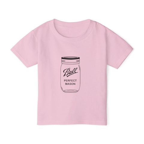 Mason Jar - Toddler T-Shirt Kids Apparel - YinzerShop