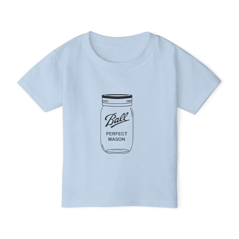 Mason Jar - Toddler T-Shirt Kids Apparel - YinzerShop