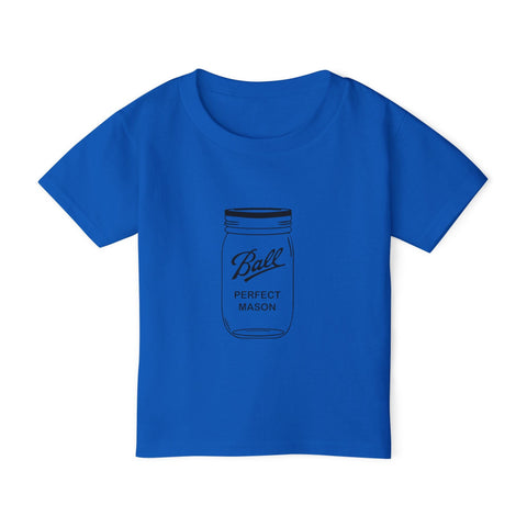 Mason Jar - Toddler T-Shirt Kids Apparel - YinzerShop