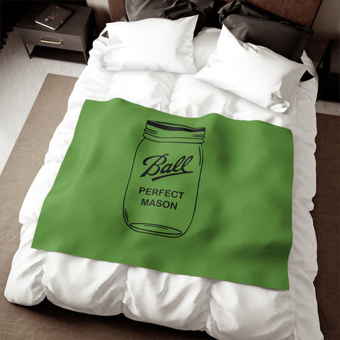 Mason Jar - TT Style - Sweatshirt Blanket Home Decor - YinzerShop
