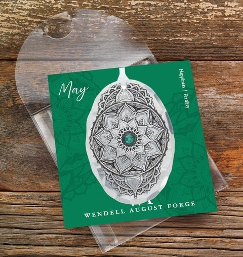 May Birthstone Ornament - YinzerShop