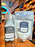 Mediterranean Grinding Salt - Coarse Sea Salt With Fine Grinder Settings | Pure White Crystals - YinzerShop
