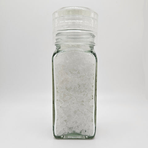 Mediterranean Grinding Salt - Coarse Sea Salt With Fine Grinder Settings | Pure White Crystals - YinzerShop