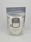 Mediterranean Grinding Salt - Coarse Sea Salt With Fine Grinder Settings | Pure White Crystals - YinzerShop