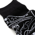 Men's Black Socks - Classic Whiskey Inspired Crew Socks for Gentlemen Socks - YinzerShop