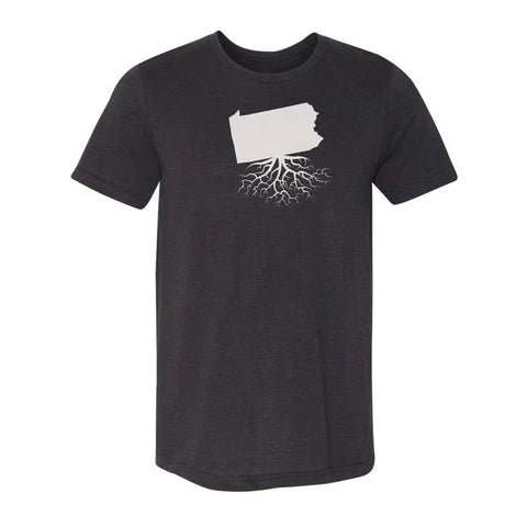 Men's Crewneck Tee | WearYourRoots Pennsylvania Soft Cotton Blend Shirt T-Shirt - YinzerShop