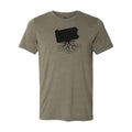 Men's Crewneck Tee | WearYourRoots Pennsylvania Soft Cotton Blend Shirt T-Shirt - YinzerShop